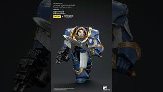 Warhammer The Horus Heresy，UltraMarines Cataphractii Terminator Squad，Sergeant w Power Sword [upl. by Mitchell]