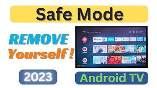 Android TV se Safe Mode RemoveExit Karna Sikhe [upl. by Kaden]