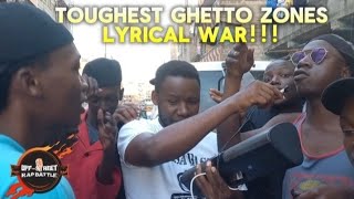 Mad Gaza Republic VS Limitless Rap Battle  Ghetto TOUGHEST zones In A LYRICAL War [upl. by Yme675]