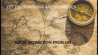 Lecture Local attraction problem 1Included Angle Method [upl. by Copeland709]