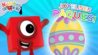 Joyeuses Pâques 🥚🐰  Apprendre à Compter  ​Numberblocks en français [upl. by Dosi9]