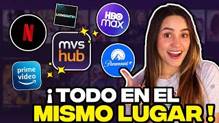 IMPOSIBLE 😱 Todas las plataformas de streaming en UNA SOLA ¿Qué es MVS HUB [upl. by Er]