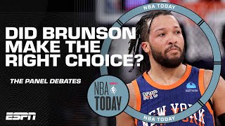 Jalen Brunson says ‘winning trumps everything that I do individually’ 👀  NBA Today [upl. by Eivod]