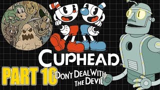 Cuphead Gameplay  Part 10  Rugged Ridge amp Junkyard Jive [upl. by Noryt804]