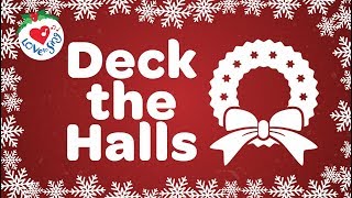 Deck the Halls with Lyrics HD  Christmas Songs and Carols [upl. by Kylynn]