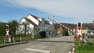 Bahnübergang Fahrnau Kürnberger Straße  FÜ60 [upl. by Heath]