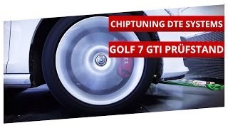 DTE ProfiChiptuning für Golf 7 GTI 20  Test auf dem Prüfstand  DTE Systems [upl. by Qirat256]