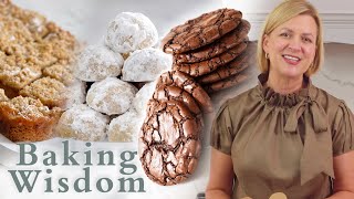 Anna Olson Makes 3 Types of Holiday Cookies  Baking Wisdom [upl. by Awhsoj]