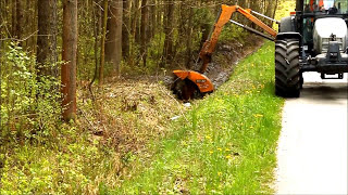 Efficient Ditch Cleaning with ROLMEX Ditch Cleaner  Optimize Your Reach Mower [upl. by Ainotal]