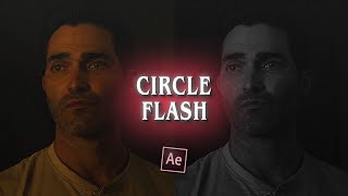 circle flash  after effects [upl. by Bridges]