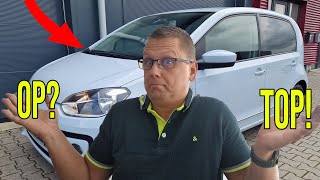 een VW UP gekocht op de veiling Een ruwe diamant Emiels werkvlog 13 [upl. by Rawlinson]