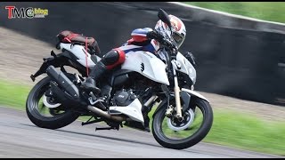 TVS apache RTR 200 4V test ride sentul [upl. by Bay]