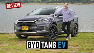 BYD TANG EV 🔋 7 pasajeros en un SUV eléctrico de lujo ⚡ Prueba  reseña 4K [upl. by Adelbert]