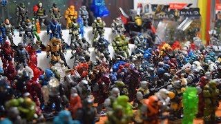 Mi Colección de Figuras de Halo Mega Construx [upl. by Annoya]