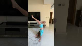 New hand stand challenge with pose in Gymnastics [upl. by Wertz]