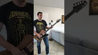 shorts LolaMontez basscover volbeat bassplayer [upl. by Rhea]