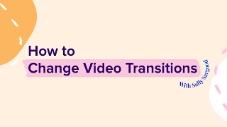 Tutorial How to Change Video Transitions in Animoto [upl. by Tarsus]