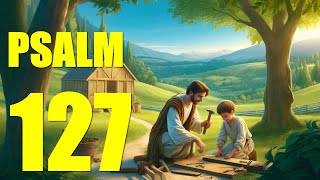 Psalm 127 Reading Laboring and Prospering with the Lord With words  KJV [upl. by Yob213]