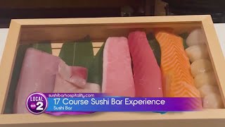 Sushi Bar 17 Course Omakase Experience [upl. by Brianne805]