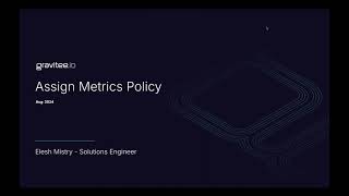 Gravitee  Assign Metrics Policy [upl. by Nuajed669]