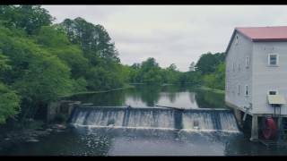 Atkinsons Grist Mill  DJI Phantom 4 Pro 4k [upl. by Eitsrik]