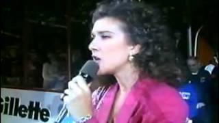 Céline Dion  O Canada 1992 [upl. by Ruyam]