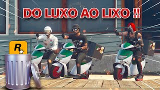 DO LUXO AO LIXO VAMOS ENTREGAR PIZZA  GTA 5 ONLINE XBOX SERIES S [upl. by Alekat]