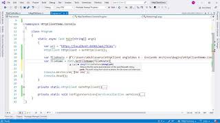 6  Using HttpClient to send files to a Web API  HttpClient C [upl. by Cornel70]