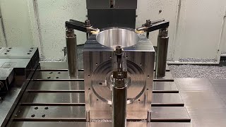 CNC Milling Aluminum part 66 [upl. by Nnylkcaj799]