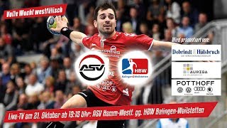 ASV HammWestfalen gg HBW BalingenWeilstetten [upl. by Siro]