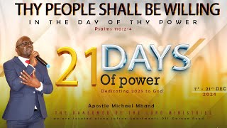 WELCOME TO DAY 11 OF 21 DAYS OF POWER II THE RANSOMED OF THE LORD MINISTRIES [upl. by Annaiuq]