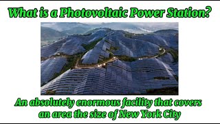 What is Photovoltaic Power Station aka Solar Park Solar Plant Solar Power Plant PV Plant [upl. by Neiviv589]