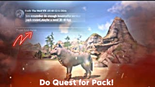 Doing a Quest For my PACK  The wolf Quest [upl. by Frederic351]