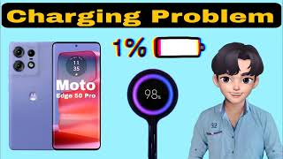 Moto edge 50 pro charging problem [upl. by Risan]