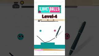 Love Balls Level 4  three stars ⭐⭐⭐ [upl. by Kristianson774]