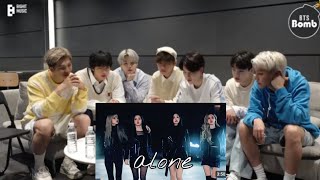 BTS Reaction to Blackpink Alone pt2 FMV Fanmade 💜 [upl. by Aras]