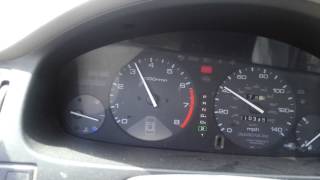 H22A honda accord 8000 rpm red line VTEC pull [upl. by Michella]