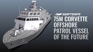 75M Corvette  Offshore Patrol Vessel of the Future [upl. by Shaddock557]