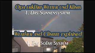 The Solar System  Das Sonnensystem  1  Wetter  Weather [upl. by Silrak]