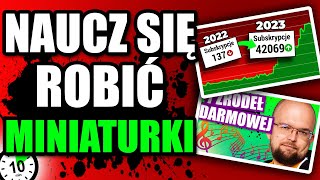 Jak zrobić SKUTECZNĄ miniaturkę na YouTube w DARMOWYCH Photoshopie [upl. by Cypro]