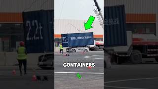 Chinese Drop Container on Cars😭 shorts [upl. by Katrine]