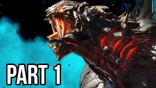 Evolve Gameplay Walkthrough  Part 1  MONSTER DOMINATION XB1PS4PC 1080p HD [upl. by Aneehc458]