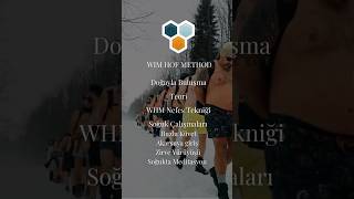 ❄Wim Hof Method Kış Kampları başlıyor❄ 🗓️ 16171819 Ocak 🗓️ 20212223 Şubat [upl. by Yekcor166]