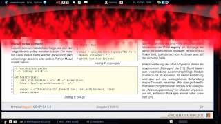 PythonProgrammierung Teil 3  Funktionen und Module  Freiesmagazin Ausgabe 12  2010 [upl. by Ahtibat50]