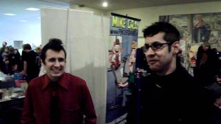 Trying to chat with Jhonen Vasquez at sac con 2011 [upl. by Nicol284]