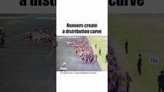 Math Controls EVERYTHING How Runners Create a Distribution Curve [upl. by Willem]