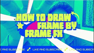 How to do frame by frame fx in procreate tutorial [upl. by Vaden426]