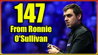 You wont believe it 147 by Ronnie OSullivan beyond explanation [upl. by Evadnee]