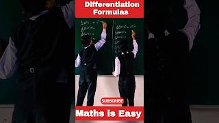 Differentiation Formulas 🔥  All Formulas of Differentiation  Class 11 amp12 Maths ytshorts shorts [upl. by Derraj]