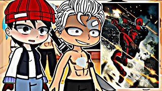 Undead Unluck React to Deadpool  Tiktok  Gacha react [upl. by Ernald]